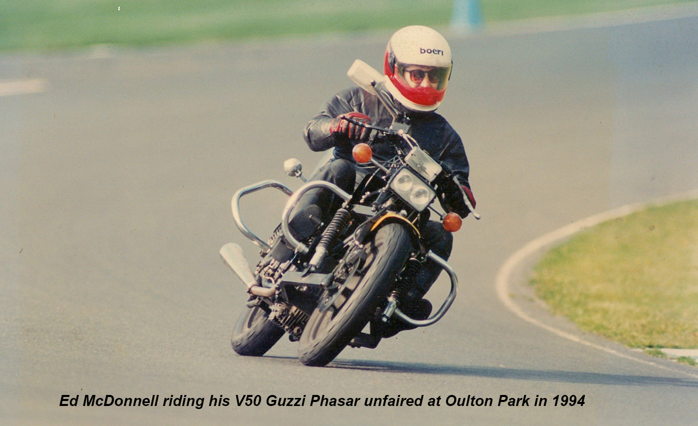 Ed McD in V50 Phasar at Oulton Park in 1994